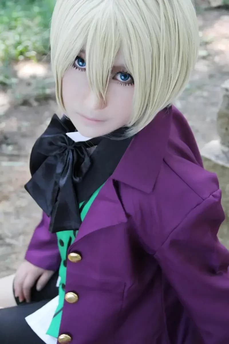 Anime Black Butler 2 Kuroshitsuji Alois Trancy Uniform Outfits Cosplay Costumes Full Set 2026