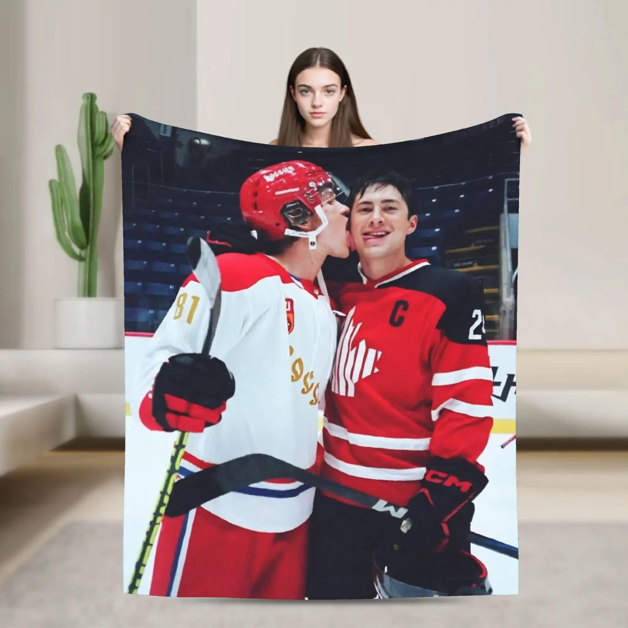 Coperte Riscaldate Rivalry in Pile Hollanov Ultra-Morbide per Camera da Letto e Divano