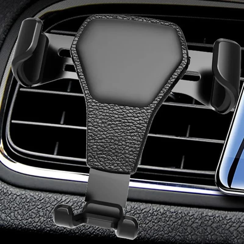 Supporto universale per auto con clip per presa d'aria, supporto per cellulare, supporto GPS per smartphone, compatibile con iPhone, Xiaomi, Huawei, Realme
