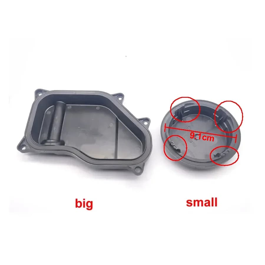 Per Volkswagen VW Golf 7 2014 2015 2016 2017 Basso Abbagliante Luce Copertura Antipolvere Impermeabile Antipolvere Guarnizione Faro Cap