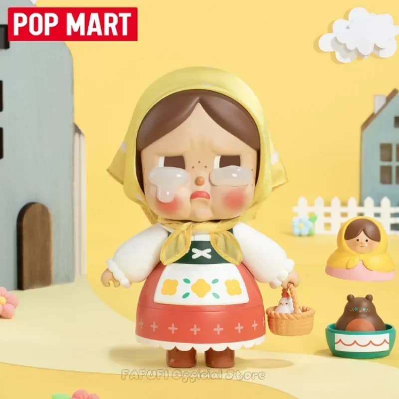 POP MART CRYBABY 'My Russian Series' - Statuetta Anime Carina in Blind Box per Collezione Desktop, Giocattolo Misterioso con Sacchetto a Sorpresa