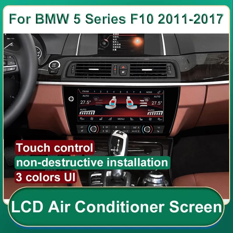 Display LCD Multifunzione per Climatizzatore BMW Serie 5 F10 F11 5GT F07 F18 M5 2011-2017
