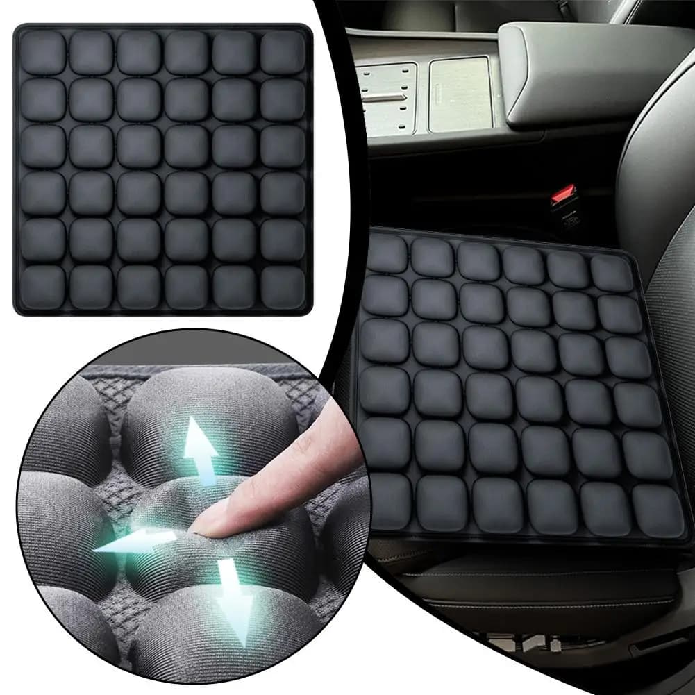 Cuscino da viaggio Sondur Cuscino gonfiabile portatile con celle 3D per aereo, per comfort e supporto da viaggio Cuscino per sedia