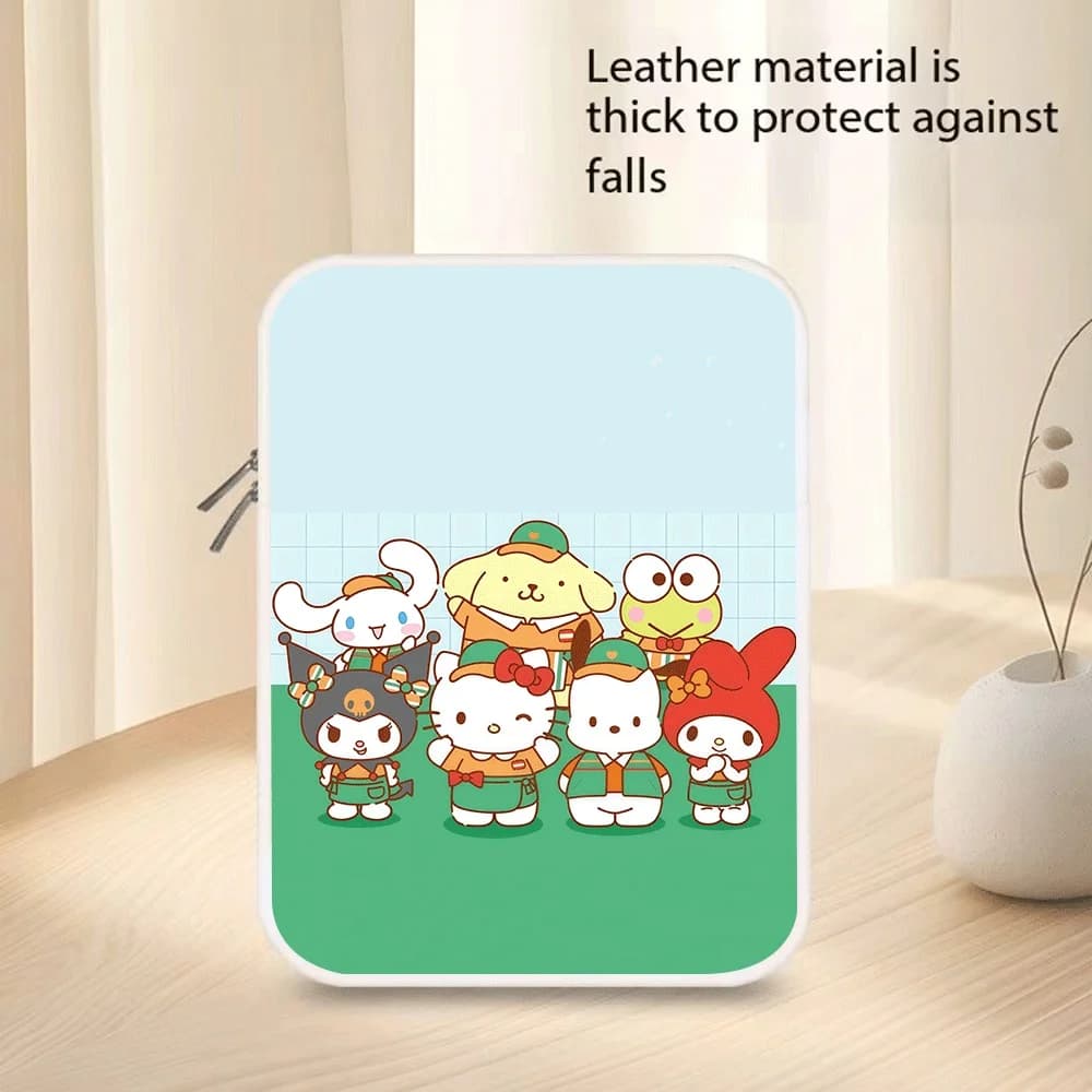 Nuova Custodia per Laptop Hello Kitty Culomi Cinnamon da 10, 11, 12, 13, 14, 15 Pollici, Borsa Porta Tablet in PU, Custodia per Laptop per MacBook, Regalo