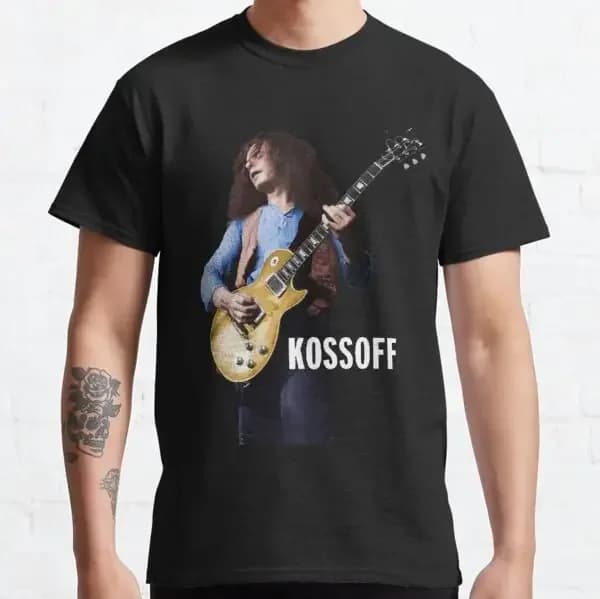 Paul Kossoff T-shirt classica Felpa con cappuccio 40004