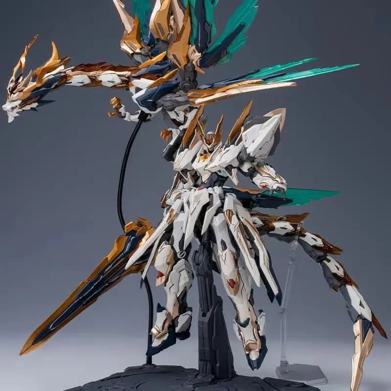 Yuyitang Gaosheng Cultura Yuanling Huangdi Imperatore Modello di assemblaggio Action Figure Divina Macchina Congenital Yinglong Bestia Giocattolo