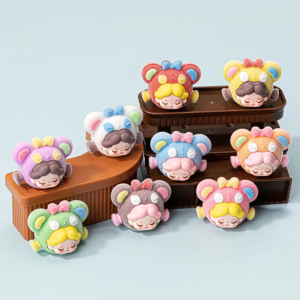 Nuovo modello di ornamento, graziosa bambola a forma di dessert, regalo creativo, decorazione da scrivania.