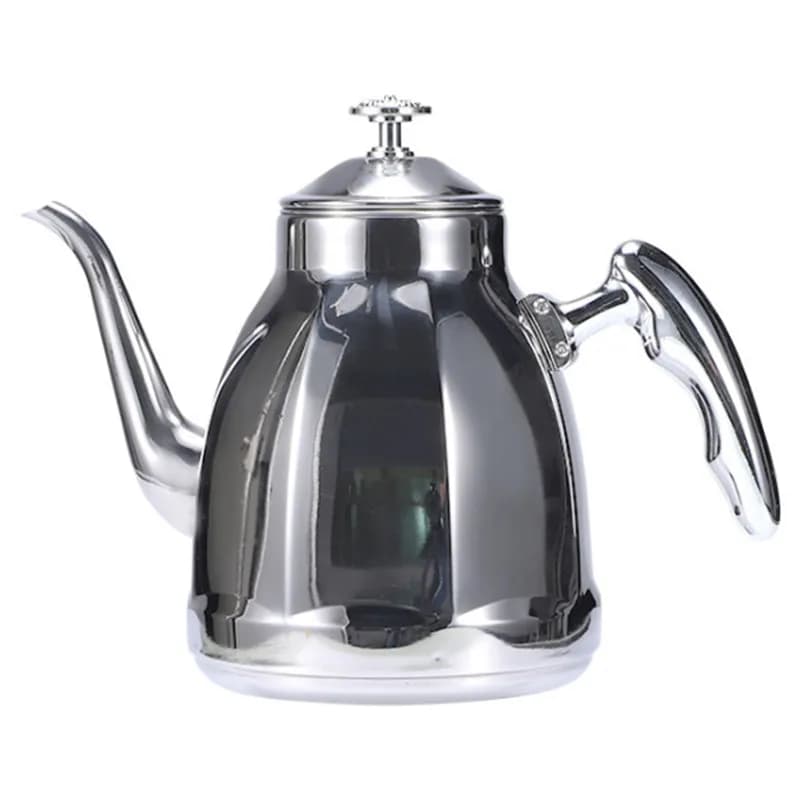 1.5L Octagonal Teapot with Filter, Stainless Steel, Gas Stoves, Electric Cooking Plants and Ceramics, for Home and Camping