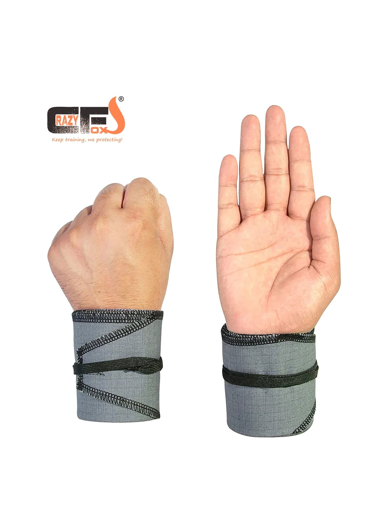 Fasce da Polso in Tessuto Ripstop per Palestra, Supporto per Sollevamento Pesi, Fasce da Polso per Allenamento Street Workout, Bracciali di Supporto per Mani