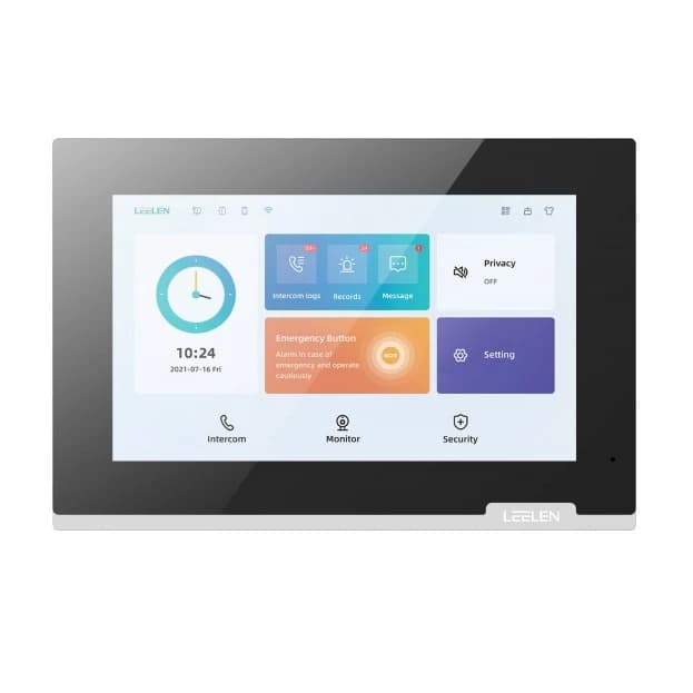 Video Door Bell Wifi Video Intercom with Secondary Doorbell Function