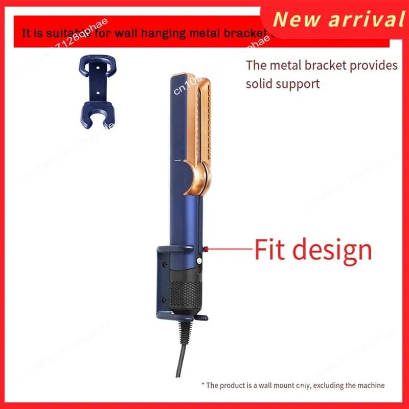 N89R Wall bracket for hair dryer Dyson Airstrait HT01 Iron hair - Storage shelves with free punching