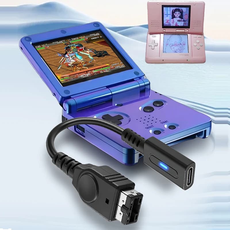 Cavo di ricarica USB-C PD da 45W per GBA SP, adattatore di alimentazione per console di gioco