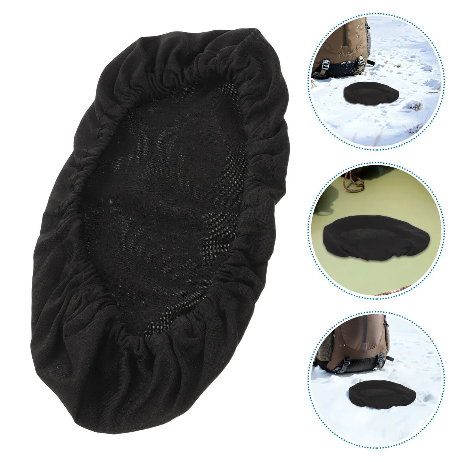 4 pezzi di coperture per occhiali da sci, custodia protettiva lavabile, custodia da viaggio, leggera, antipolvere, protezione per lenti, snowboard