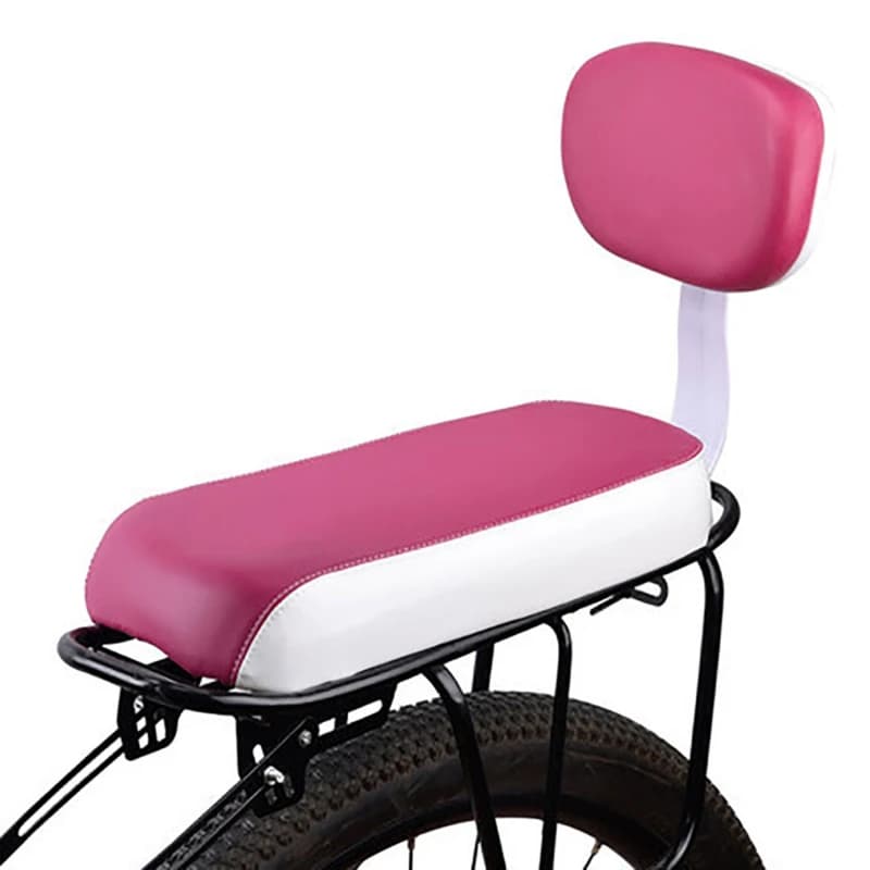Accessori per biciclette Parte sedile posteriore con schienale Sedile per bambini comfort per mountain bike con schienale con maniglia bracciolo poggiapiedi pedale