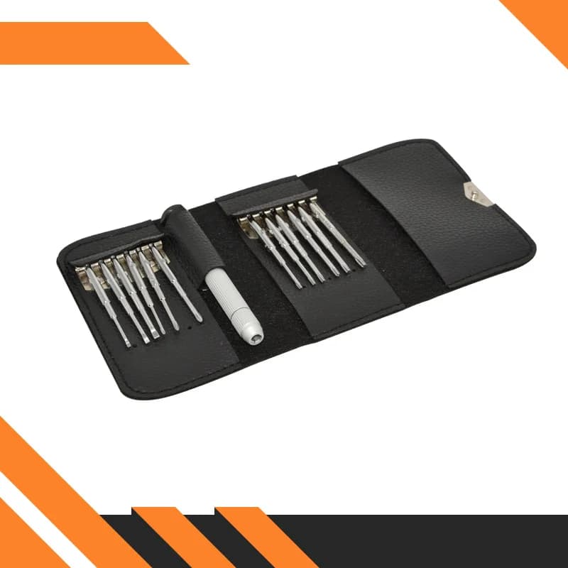 13 in1 Precision Screwdriver Set Wallet Electronics Repair Tools for Laptop Cell Phone Glasses WatchKit for Mobile Phones