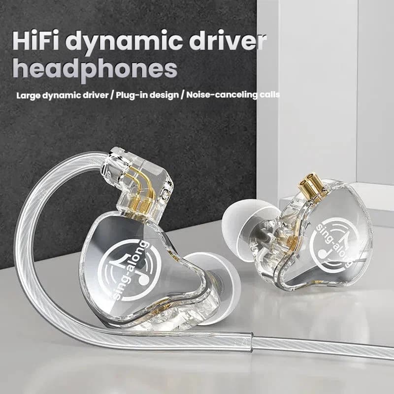 FPS Gaming Headset High-Fidelity Sound Type-C Interface Dynamic Driver In-Ear Comfortable for pro Gaming Earphones
