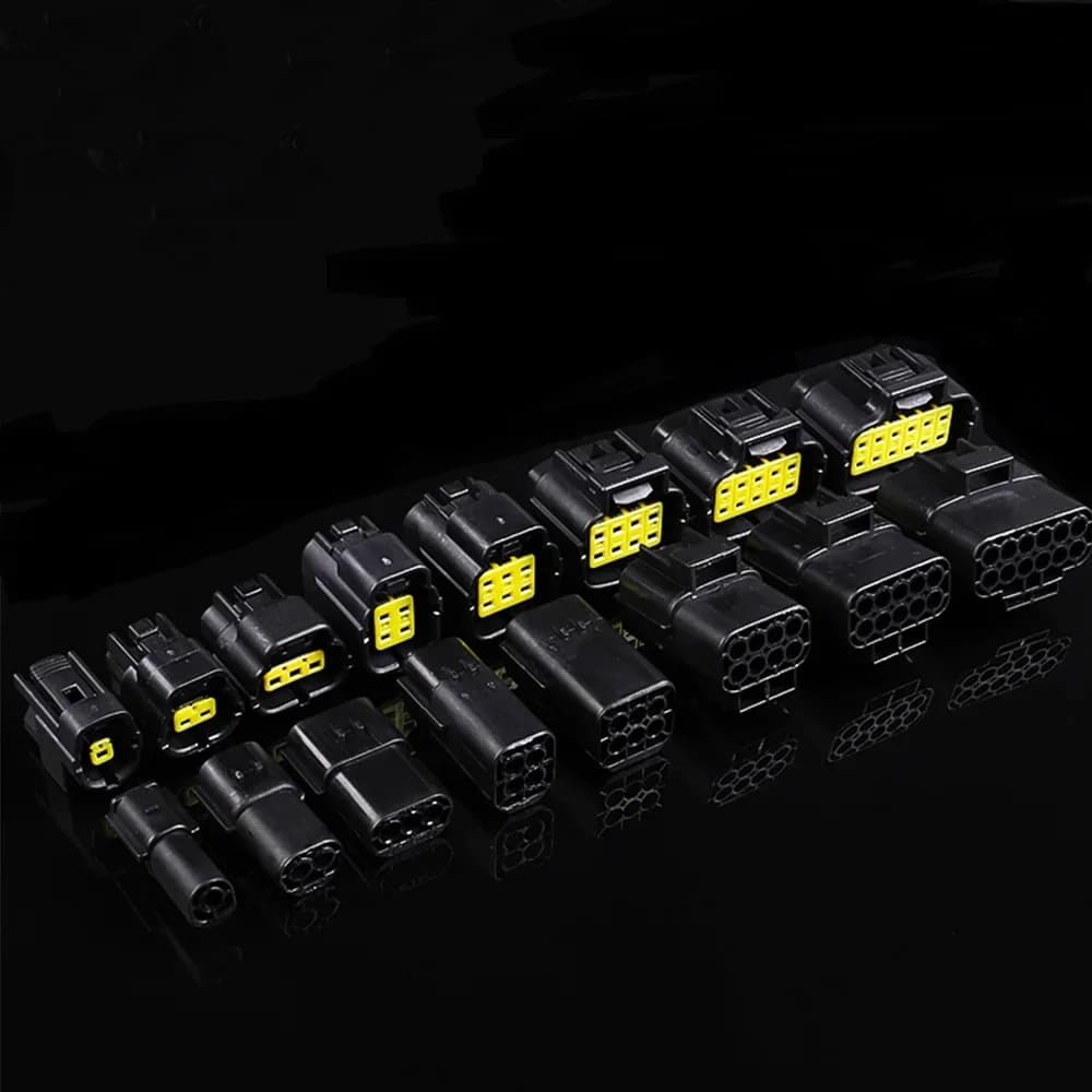 1 set 1/2/3/4/6/8/10/12 Pin Way Impermeabile Cavo Connettore Spina Auto Sigillato Elettrico Set Camion connettori