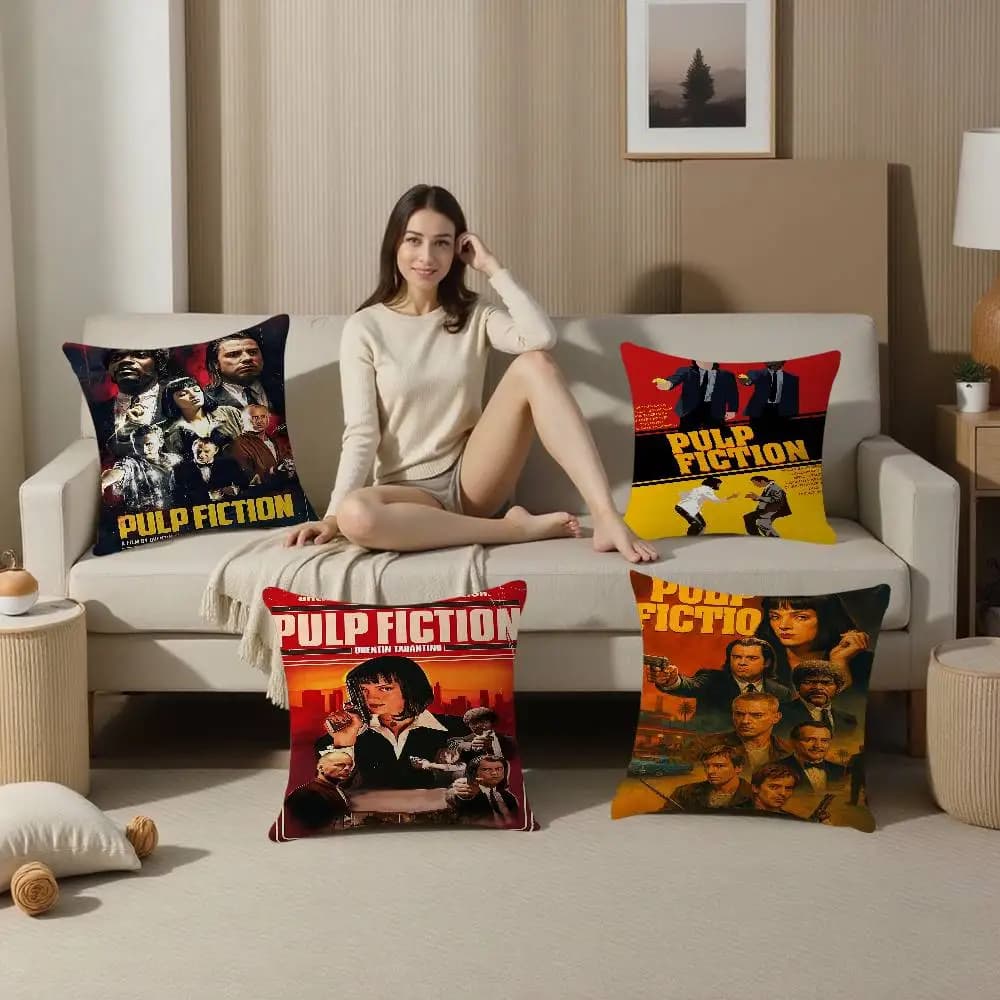 Pulp Fiction Classic Movie Quentin Tarantino pillow cover sofa cushion cover home room decoration children gift