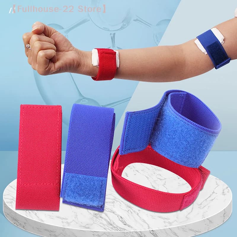 【MAX-22】2 Pezzi Fascia Elastica Flessibile Emostatica per Emodialisi, Laccio Emostatico Medico, Benda per Dialisi Plus, Fascia Infermieristica
