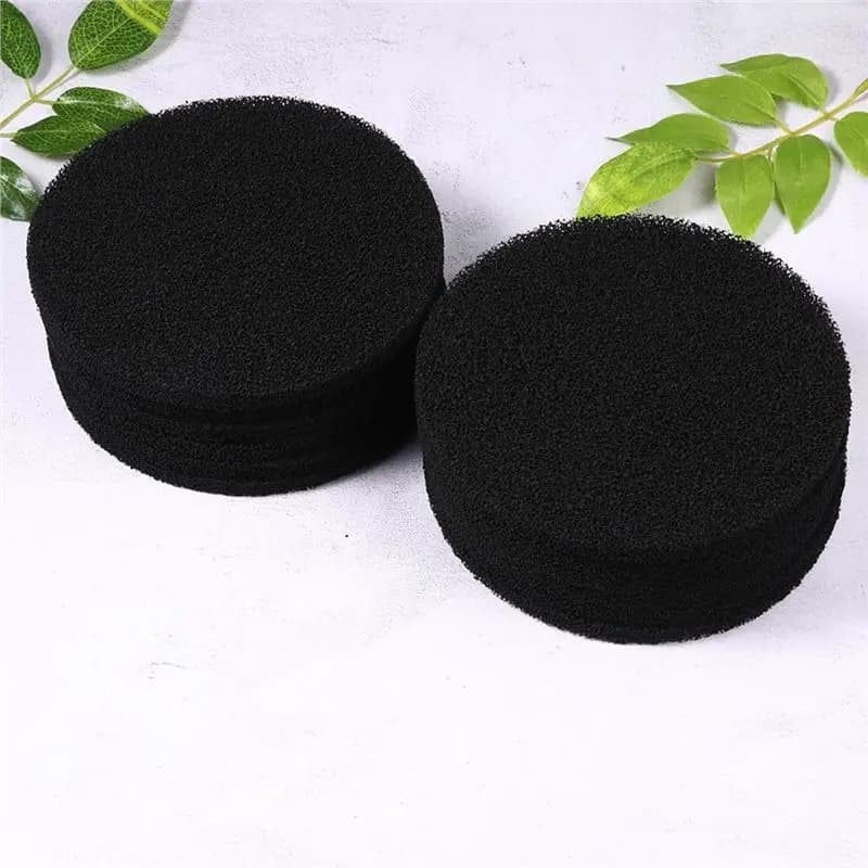 Filtro al carbone di ricambio BAAN per contenitore per compost rotondo - Diametro 16 cm, include 12 filtri a cartuccia per confezione