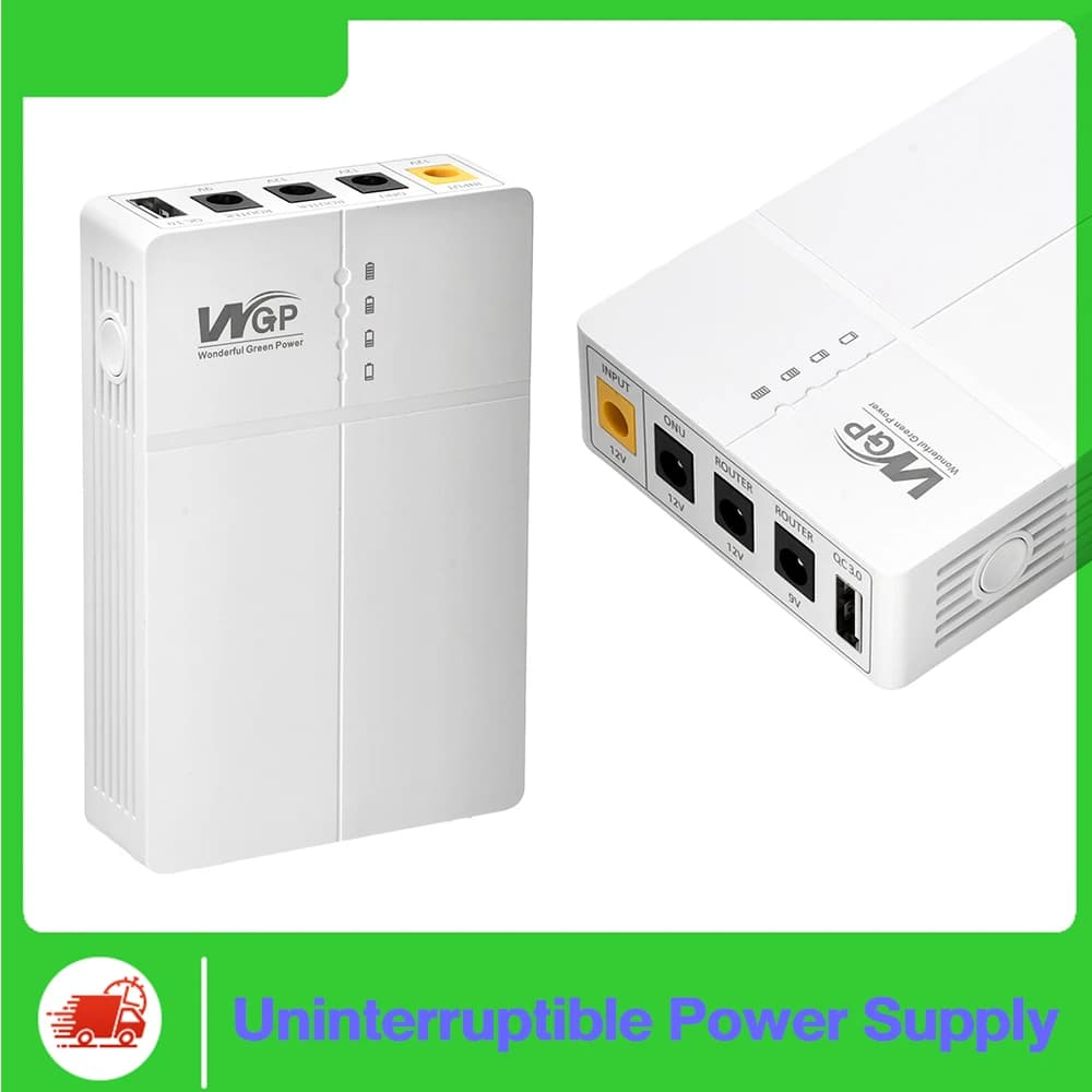 UPS Connectivity Group for Router, Power Bank Backup Mobile with 13500mAh Large Capacity Battery