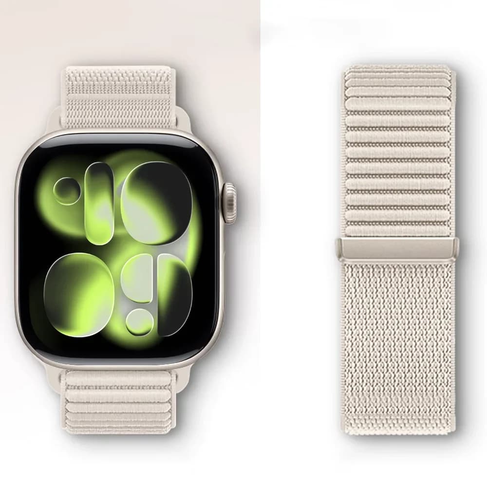 Cinturino in nylon intrecciato per cinturini Apple Watch 42mm 46mm 45 44 46 49mm Band brecelet correa iwatch ultra 3 se 11 10 9 8 7 cinturini