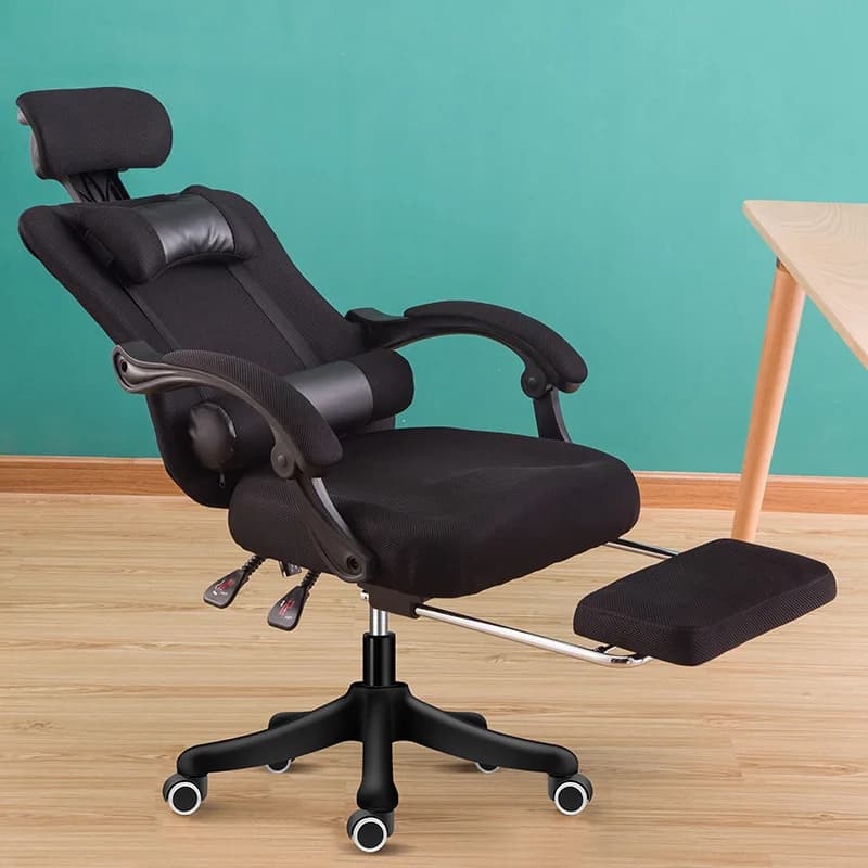 Dongseo Mobili Sedia moderna Ufficio Home Office Sedie da scrivania Sedia da gioco ergonomica per giocatori per Vanity Senza peso Homcom Kanu