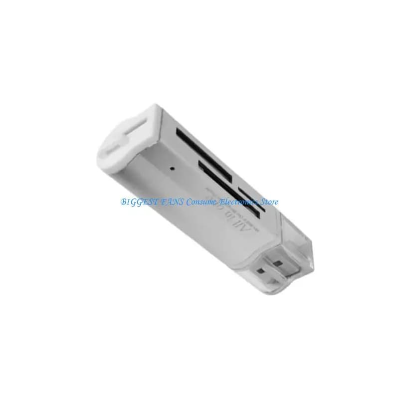 Lettore schede memoria USB portatile tutto in 1 per dispositivi digitali SDTF MS M2s
