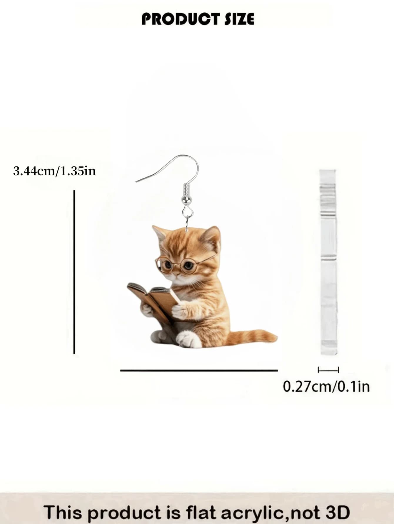 2 orecchini con ciondolo a forma di occhiali da lettura, scelta ideale per Halloween, Natale e decorazioni casual, regalo perfetto per il ritorno a casa