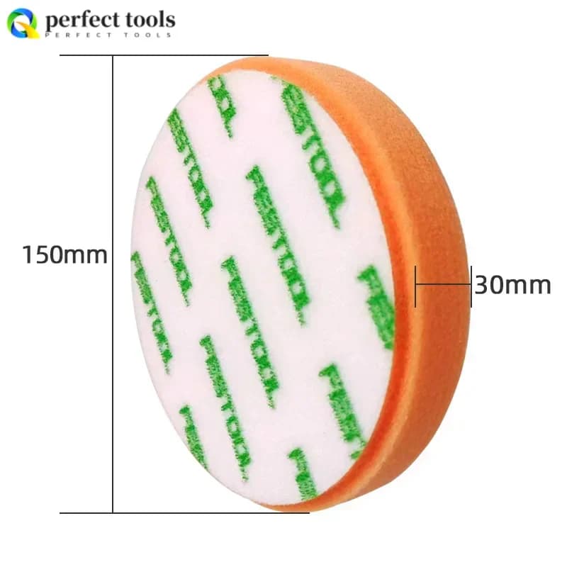 Piatto in spugna per lucidatura di bellezza per vernice per auto con sfera in spugna tedesca FESTOOL Disco da lancio cerato da 6 pollici 150 mm