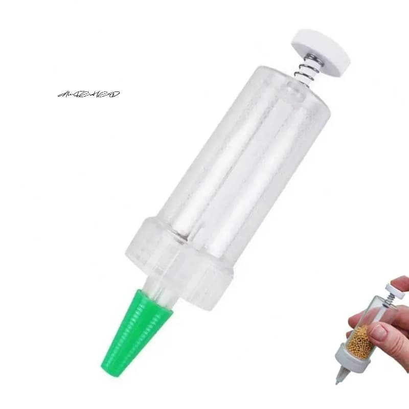 Mini Portable Semi-Dispensable Manual Planter Instrument for Garden Planter and Essential Garden Equipment for Garden Bed