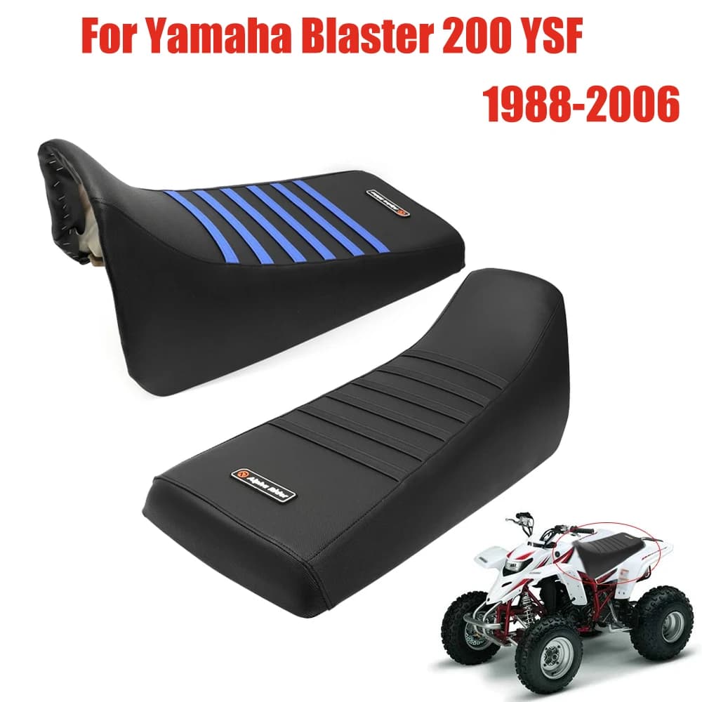 Cuscinetto di protezione antiscivolo in gomma per ATV Yamaha Blaster 200 YSF 1988-2006 2001 2002 2003 2004 2005, coprisella per moto