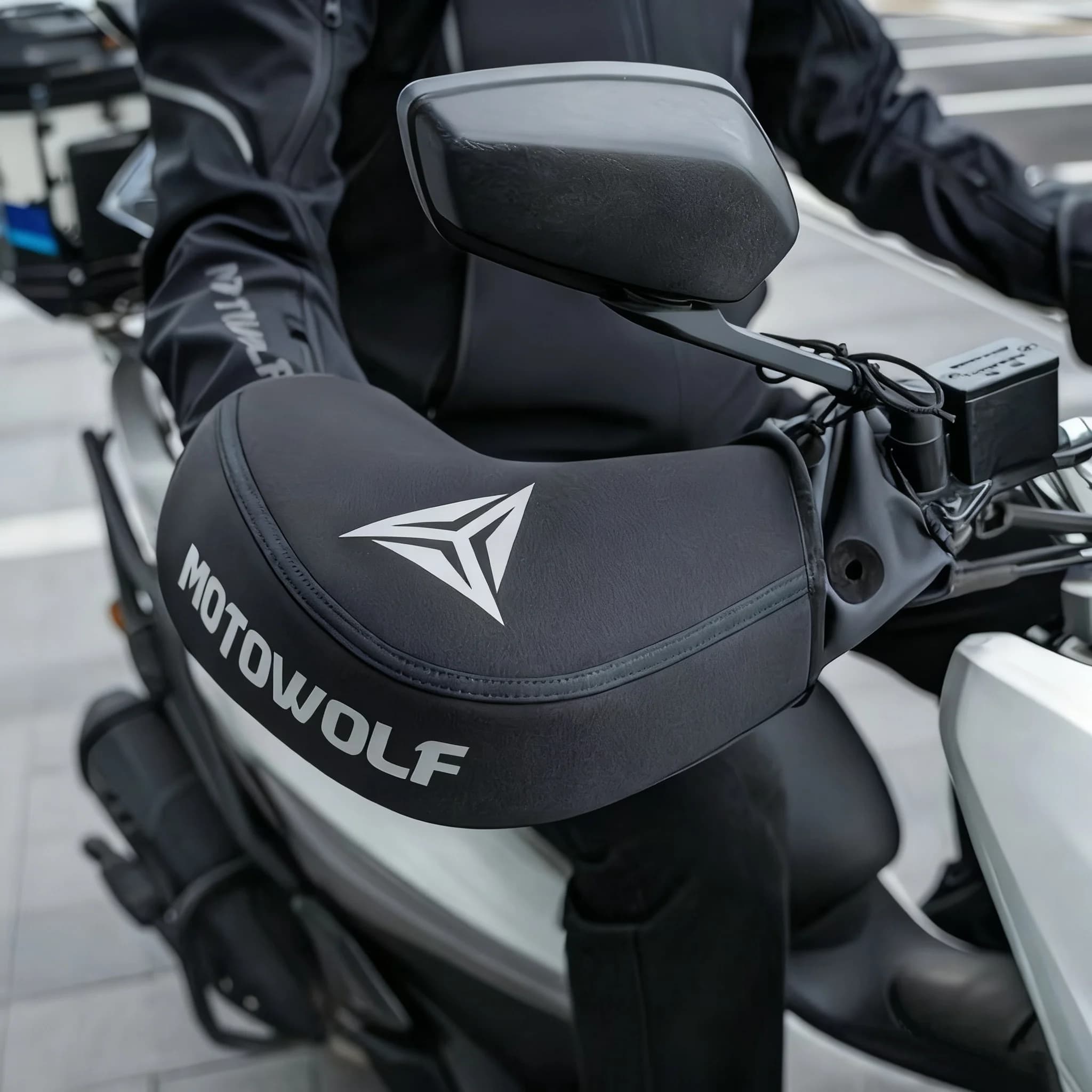 Manicotti spessi per manubrio moto protettivi scooter moto ATV UTV guanti scaldini invernali impugnatura manubrio manicotto antipioggia caldo