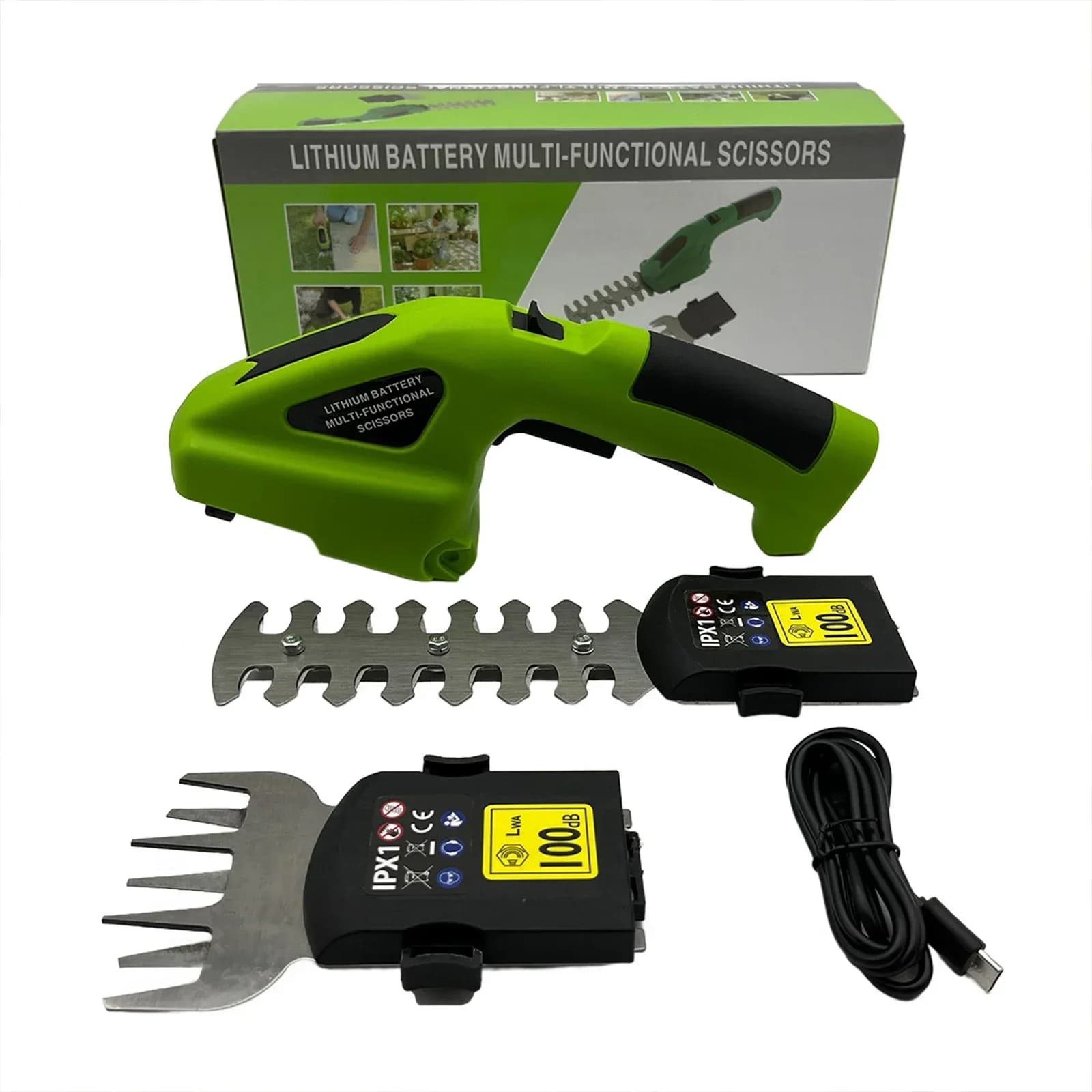 SAT 2 electric cutters in 1 7.2 V/3.6 V lithium ion wireless hedge trimmer for electric garden tools Electric pruning shears