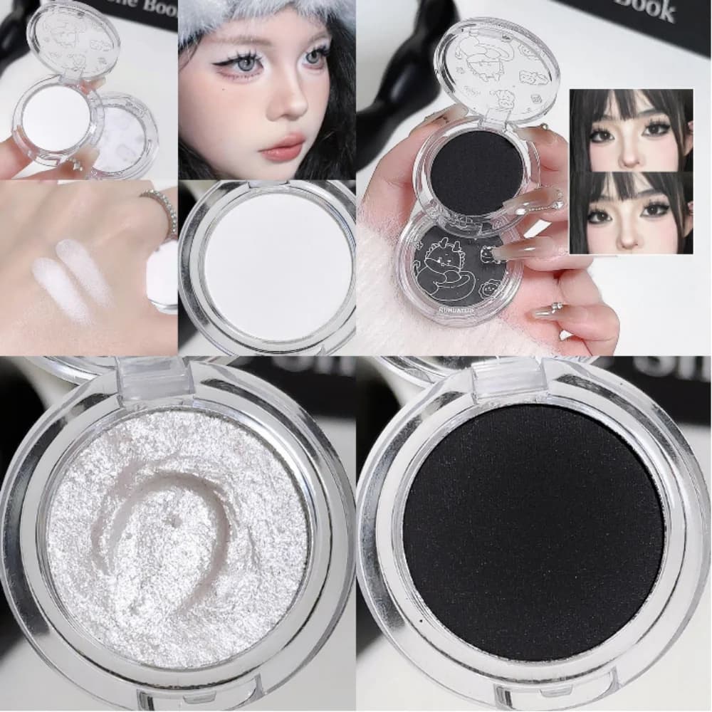 Palette Monochromatic Opachi Black and White, Illuminant Face, Contouring Bacoa Effect, Natural Illuminant, Umbrella