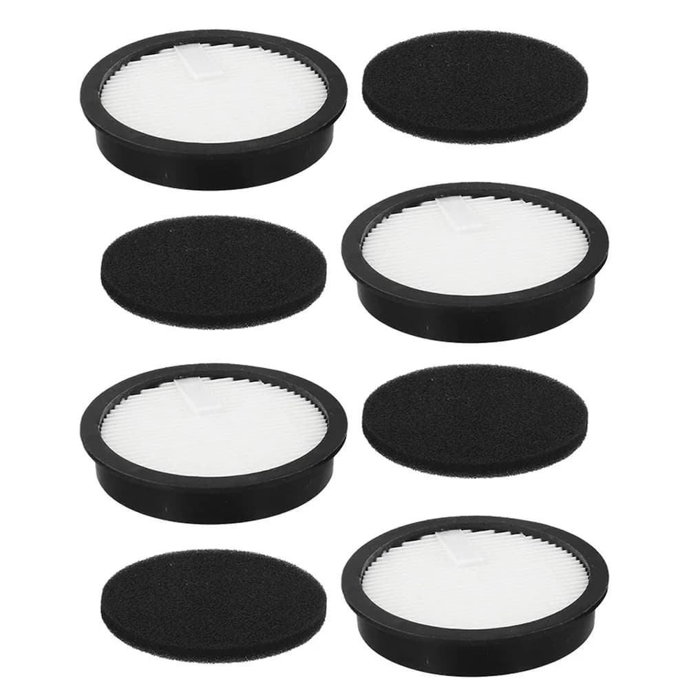 Washable Reusable HEPA Filter Kit for Honiture S13 Vacuum Cleaner 2 Set or 4 Set White Dust Container Filter with Foam