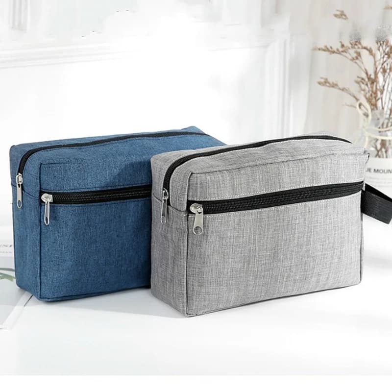 Borse per cosmetici di stoccaggio di moda borsa per cosmetici da viaggio borsa per cosmetici da toilette impermeabile borsa per borsa a mano per donna uomo borsa da uomo