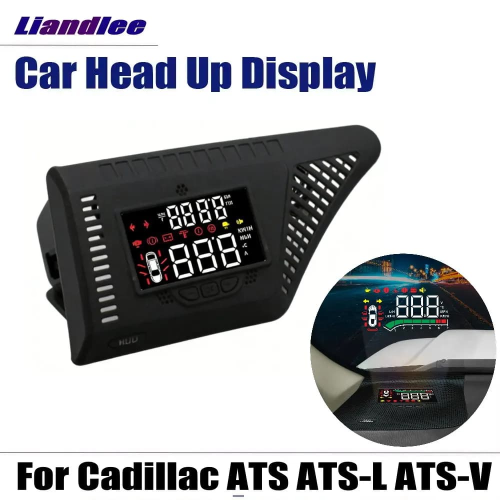 Display Head-Up HUD per Cadillac ATS ATS-L ATS-V 2013-2019, Schermo LED Elettronico per Auto, Proiettore per Parabrezza, Accessori