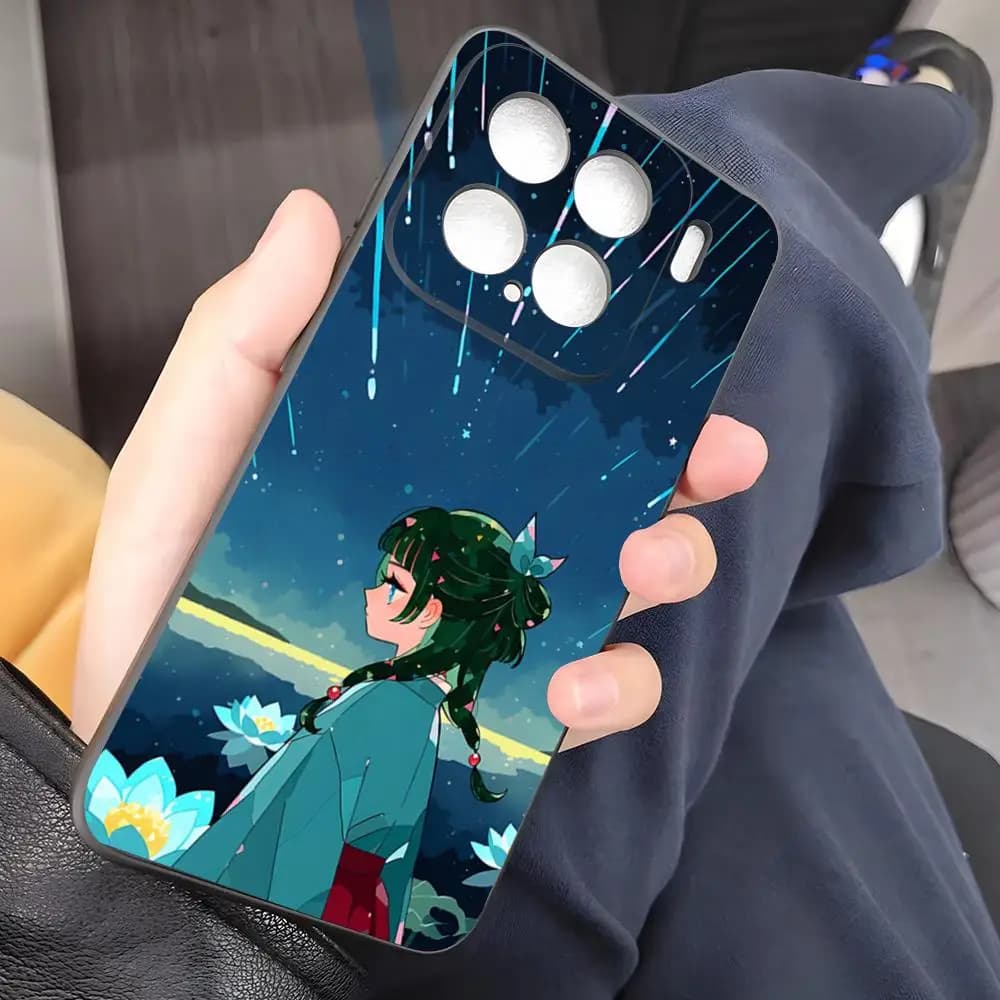 The Apothecary Diaries Maomao Phone Case For Xiaomi 15 Redmi Note 14 13 12 11 T Lite Ultra Pro ProPlus 12 5G Silicone Cover