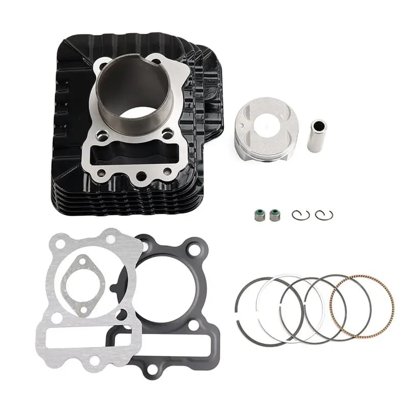 Kit di Ricostruzione Top di Gamma per Bajaj Pulsar 150 NS AS NS150 AS150, Kit Cilindro Pistone Guarnizioni Fasce Elastiche 56mm 36JF0002