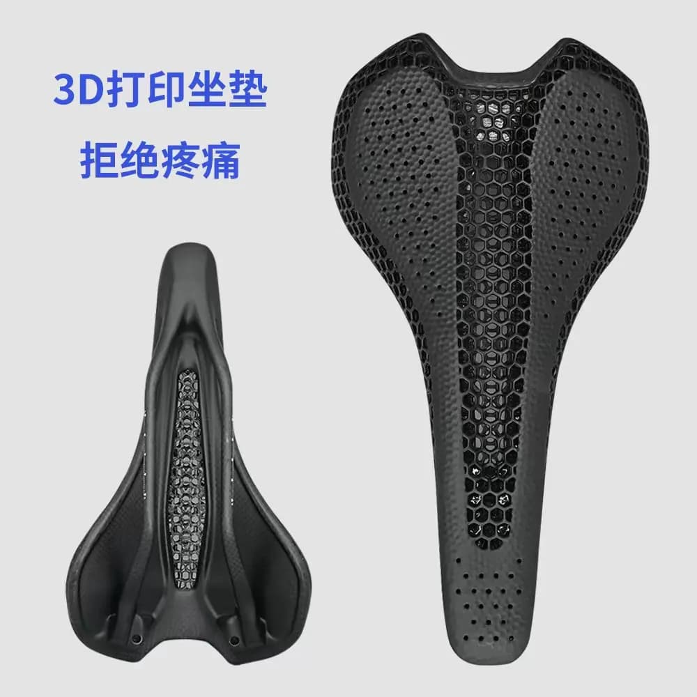 Sella per bicicletta comoda personalizzata con stampa 3D, cuscino per sedile per bicicletta, cuscini ergonomici per sedile per bicicletta per uomo e donna