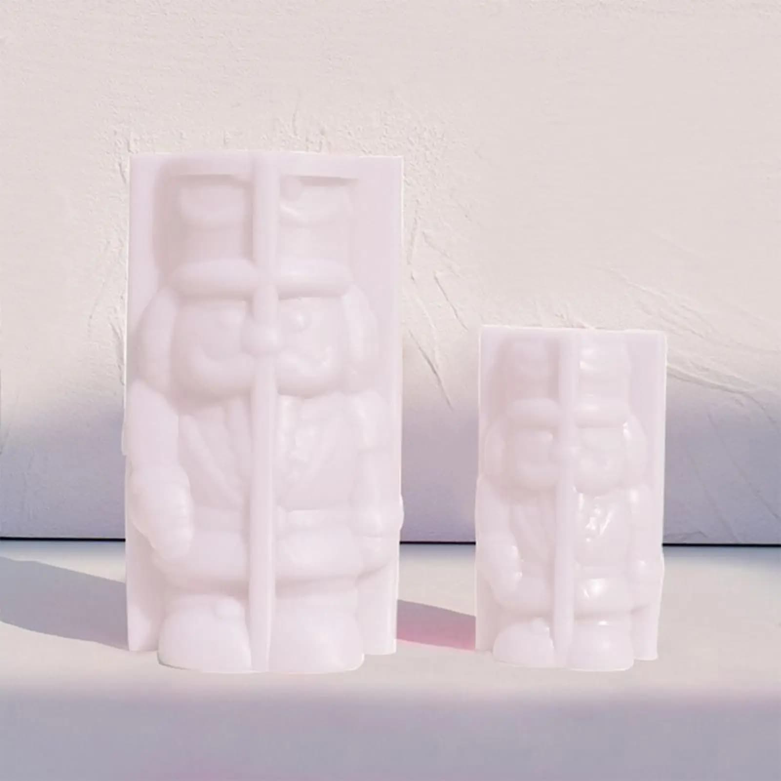 Christmas Molds Non-Stick Craft Supplies Christmas Molds Silicone Candle Resin Casting For Wax Plaster Epoxy Soap Clay Chocolate
