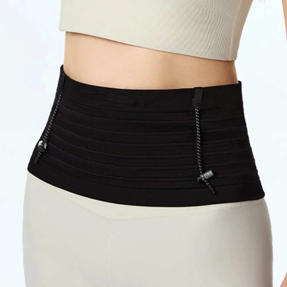 Running Belt Invisible Waist Bag Slim Thin Marathon Running Bag Storage Lightweight Sports Phone Bag Outdoor Riding