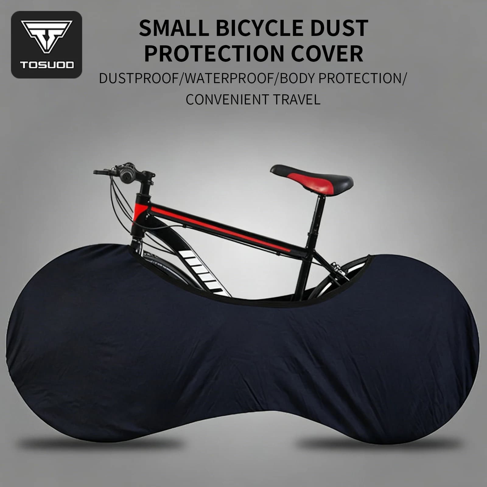 TOSUOD Bike Dustproof Bag Bicycle Protector Cover For Mountain Road Bike High Elastic General Purpose Storage Bag