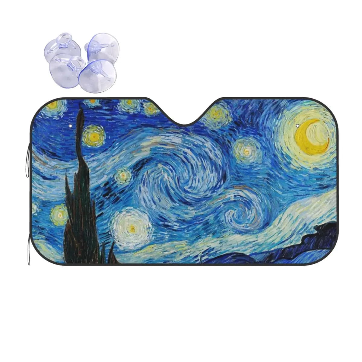 La notte stellata di Vincent Van Gogh Parasole Parabrezza Parabrezza anteriore per auto Finestra Visiera parasole Accessori Coperture