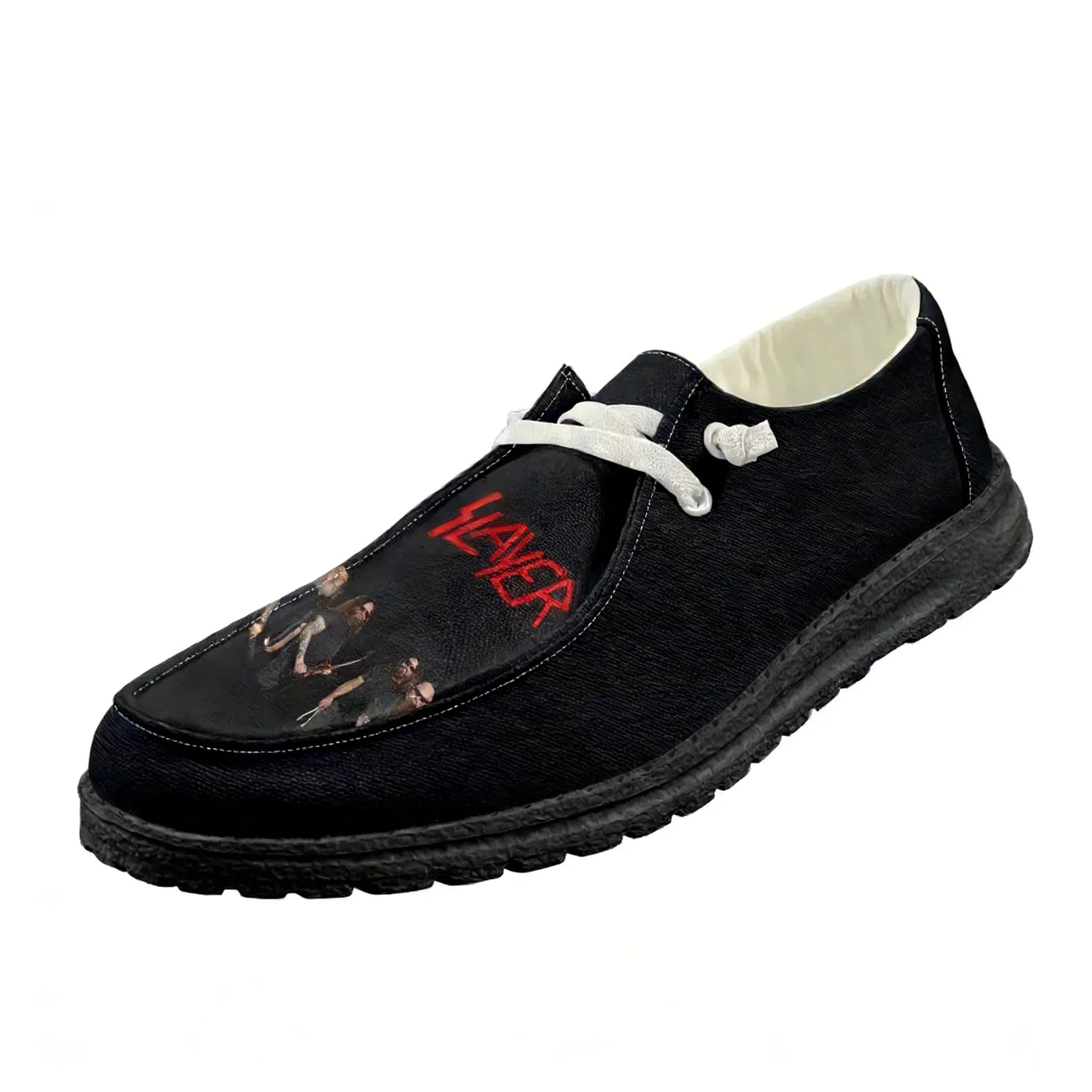 Scarpe Casual Slayer per Uomo e Donna, Calzature Traspiranti e Leggere per Interni ed Esterni, Modelli Personalizzabili con Testo