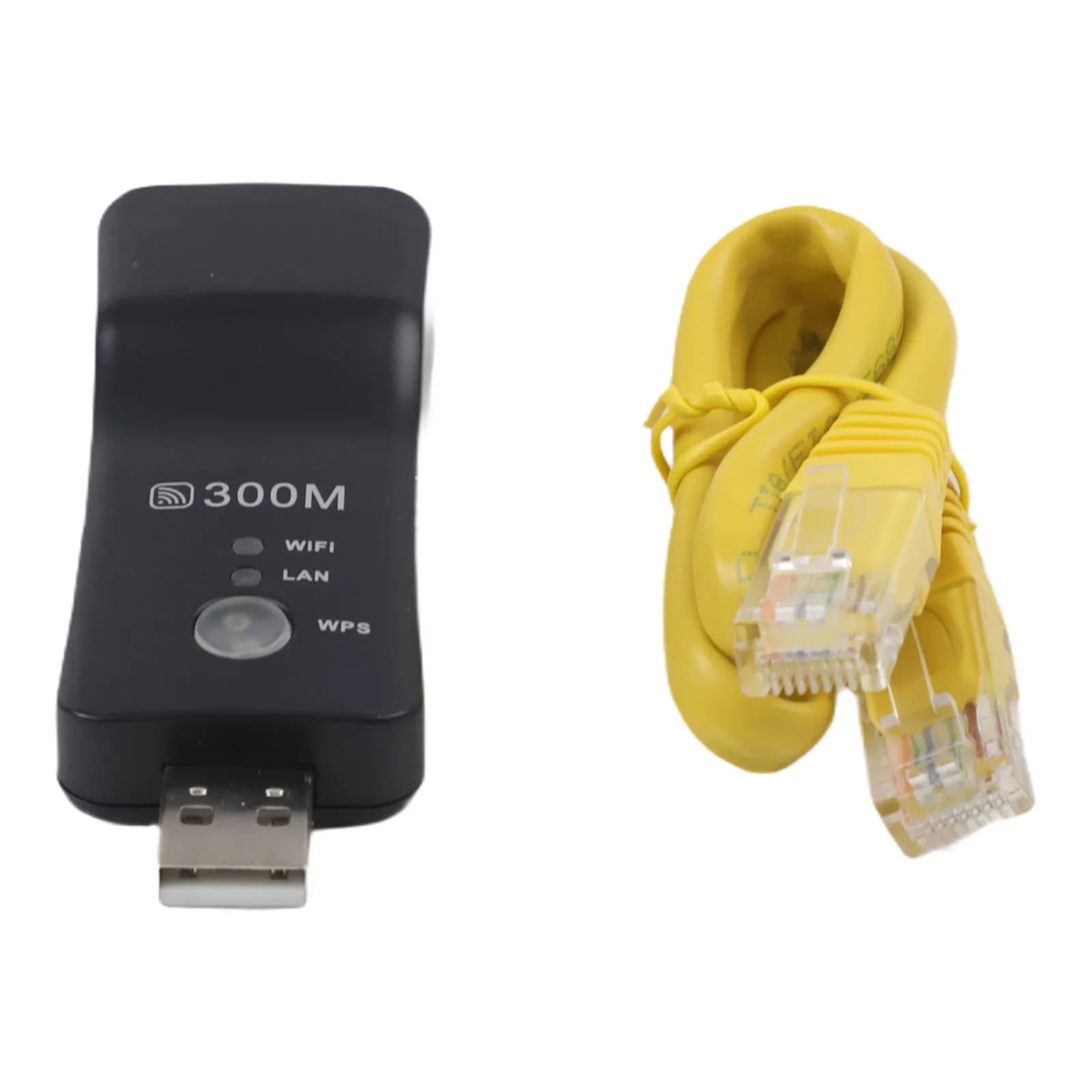 1Pc 300Mbps USB Wireless Repeater Signal Extender For AP Mode WiFi Range Expander For Smart TV Network Adapter