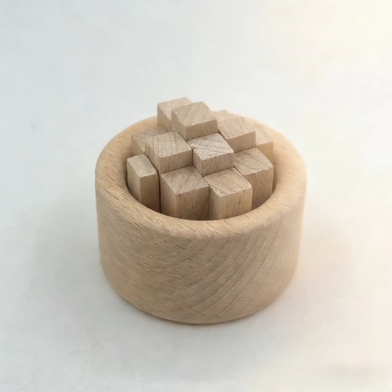 Diffusore Naturale in Legno Senza Fiamma per Aromaterapia, Olio Essenziale, Ornamento da Scrivania in Legno Profumato