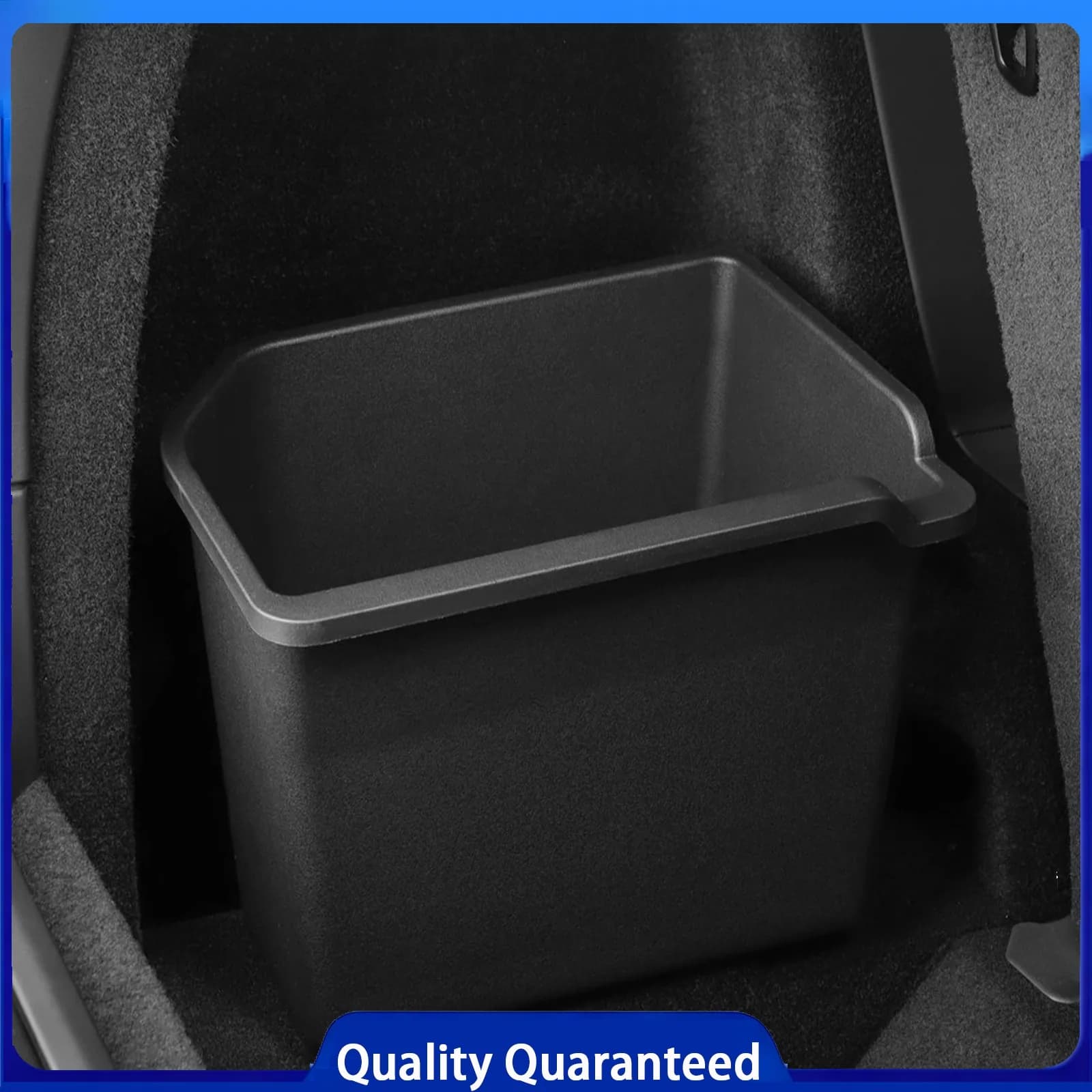 Rear Trunk Left Side TPE Waterproof Tool Case Car Accessories Tidying For Tesla New Model X S 2023 2024 Storage Box