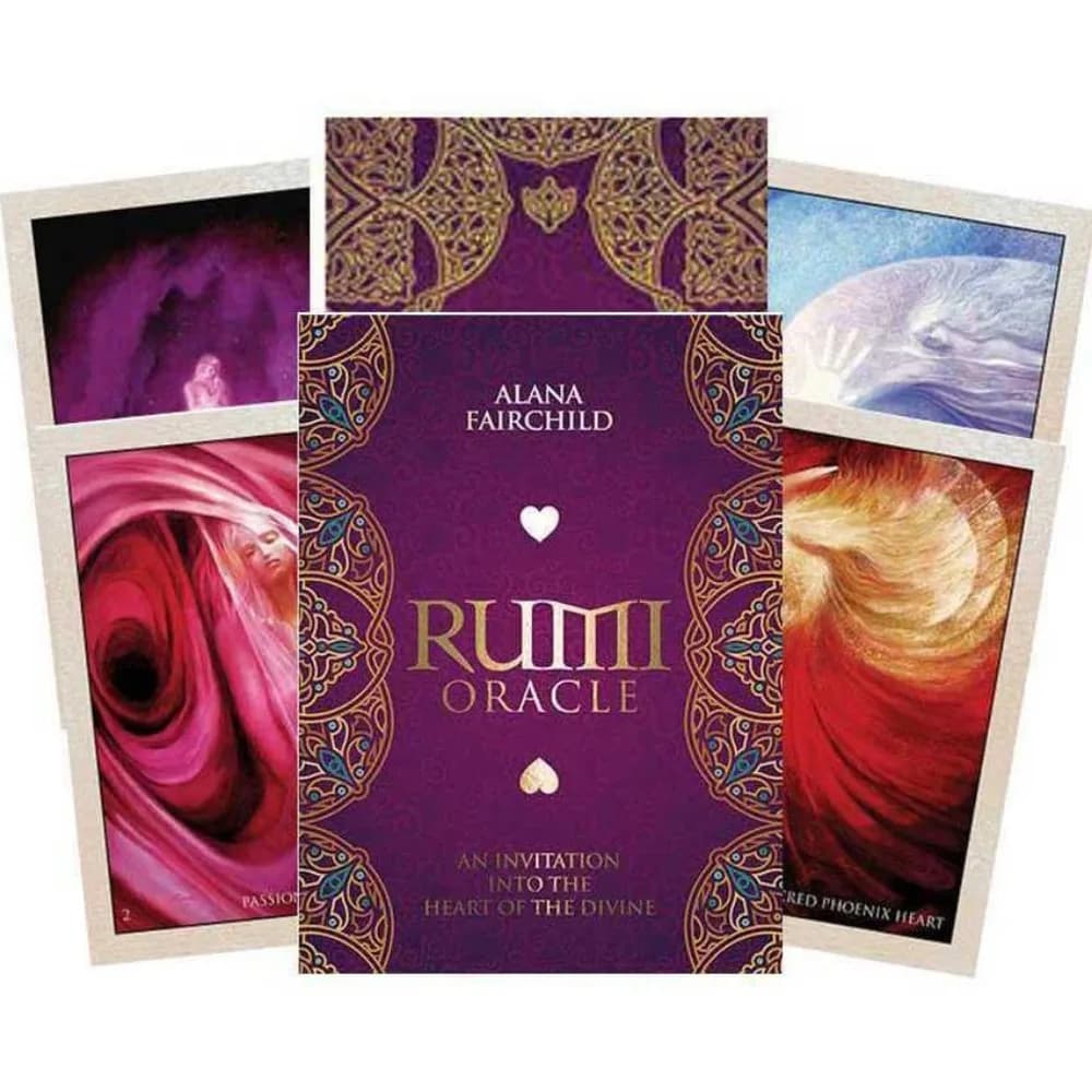 Rumi Oracle Deck Cards Esoteric Alana Fairchild Esoterico Racconto Blue Angel